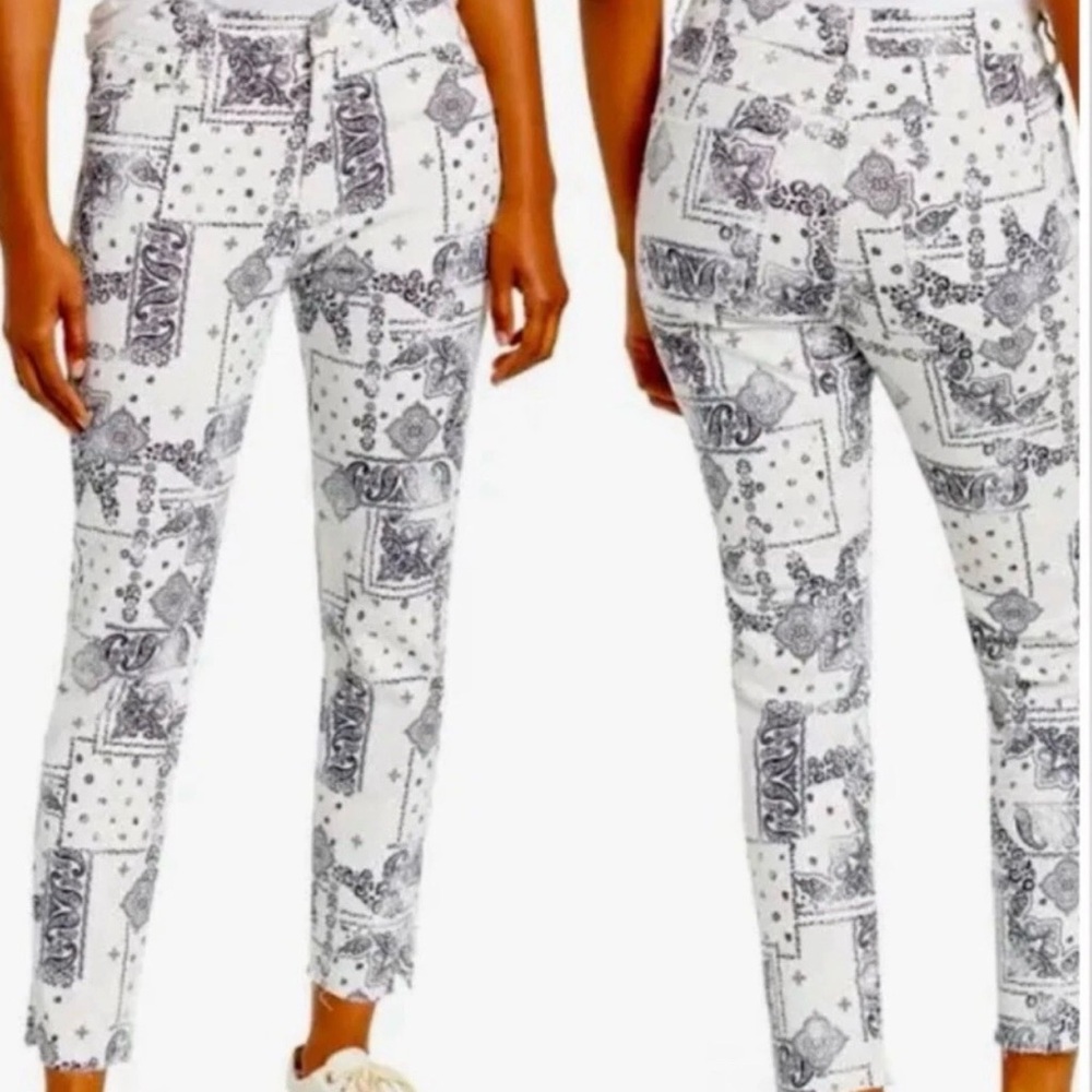 Kensie ultimate high rise cropped jeans
